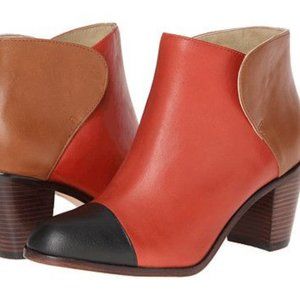 Wolverine Samantha Pleet Colorblock Pumpkin Boots